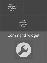 Esempio di varie dimensioni di comando generico Esempio di varie dimensioni di comando generico