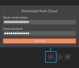Downloading project from Cloud Downloading project from Cloud