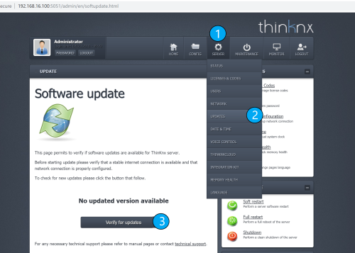 Server update Server update
