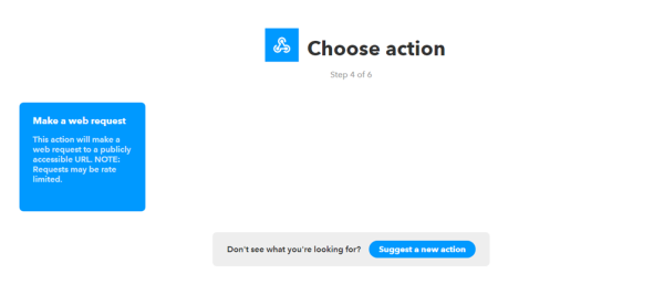 Aggiungi webhooks come azione Aggiungi webhooks come azione