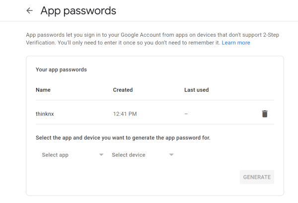 Google Account Settings Google Account Settings