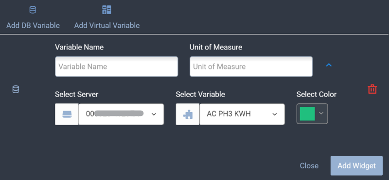 Chart DB Variable Chart DB Variable