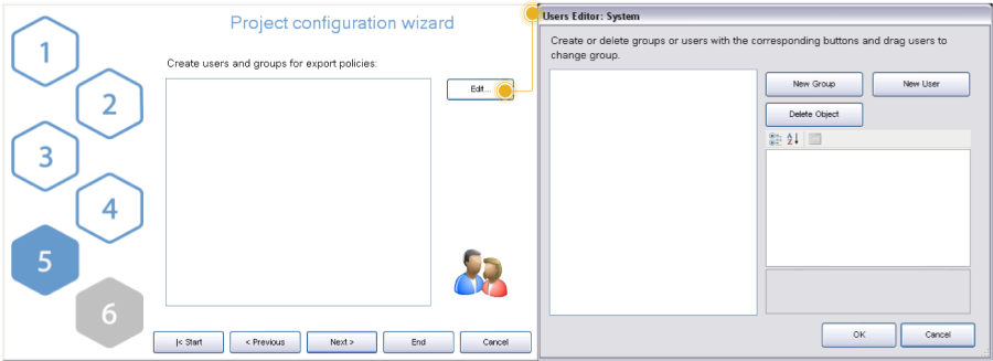Step 5: users creation for restrictions Step 5: users creation for restrictions